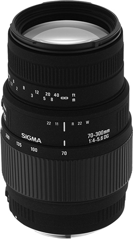 Sigma DL 70-300mm 1:4-5.6 Macro (Minolta) - CeX (UK): - Buy, Sell
